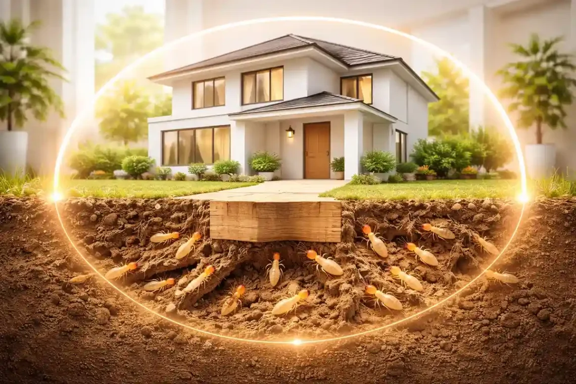 Rumah Terlihat Kokoh, Tapi Diam-Diam Diserang Rayap Ini Fakta yang Perlu Anda Tahu